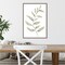 Lulu I (Fern Frond) by Corrie Golden 16-in. W x 23-in. H. Canvas Wall Art Print Framed in Grey